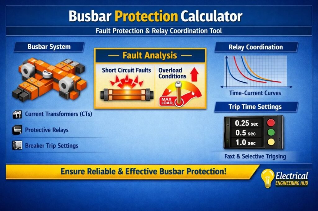 Busbar Protection Calculator 1 Busbar Protection Calculator Fault Protection & Relay Coordination Tool