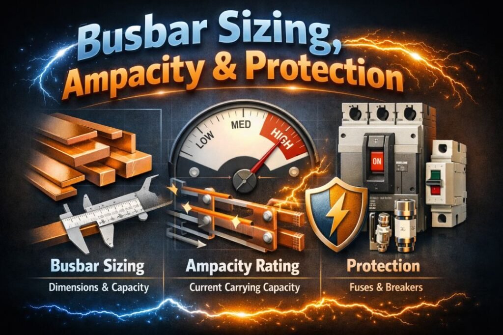 Home 2 Busbar Sizing, Ampacity & Protection