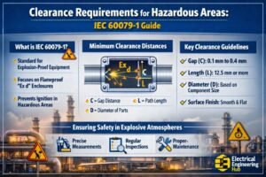 Clearance Requirements for Hazardous Areas IEC 60079-1 Guide