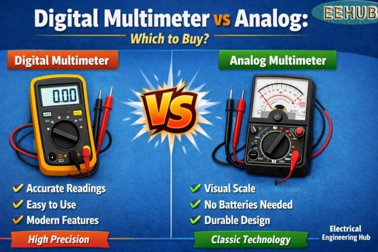 Digital Multimeter vs Analog: Which to Buy? 8 Digital Multimeter vs Analog Which to Buy