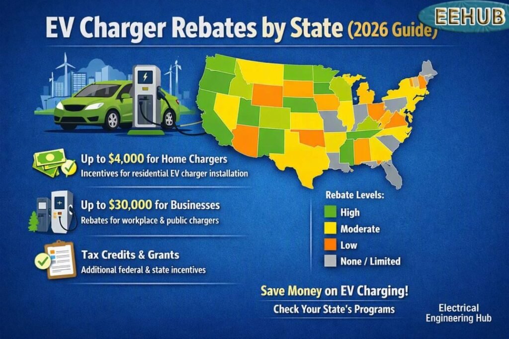 EV Charger Rebates by State (2026 Guide)