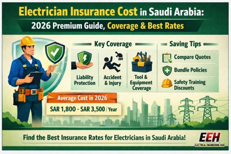 Electrician Insurance Cost in Saudi Arabia 2026 Premium Guide, Coverage & Best Rates