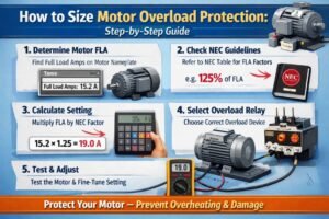 Home 16 How to Size Motor Overload Protection Step-by-Step Guide