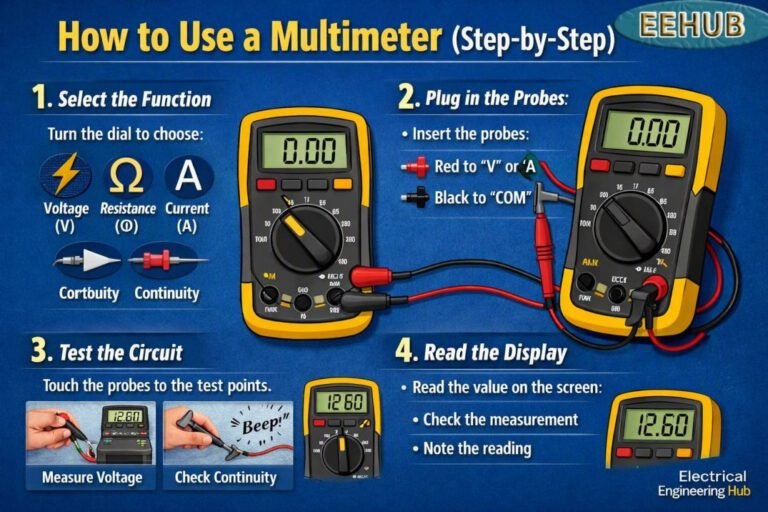 How to Use a Multimeter: Step-by-Step Guide 7 How to Use a Multimeter (Step-by-Step)
