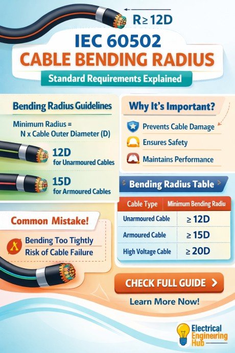 IEC 60502 Cable Bending Radius 1 IEC 60502 Cable Bending Radius Standard Requirements Explained