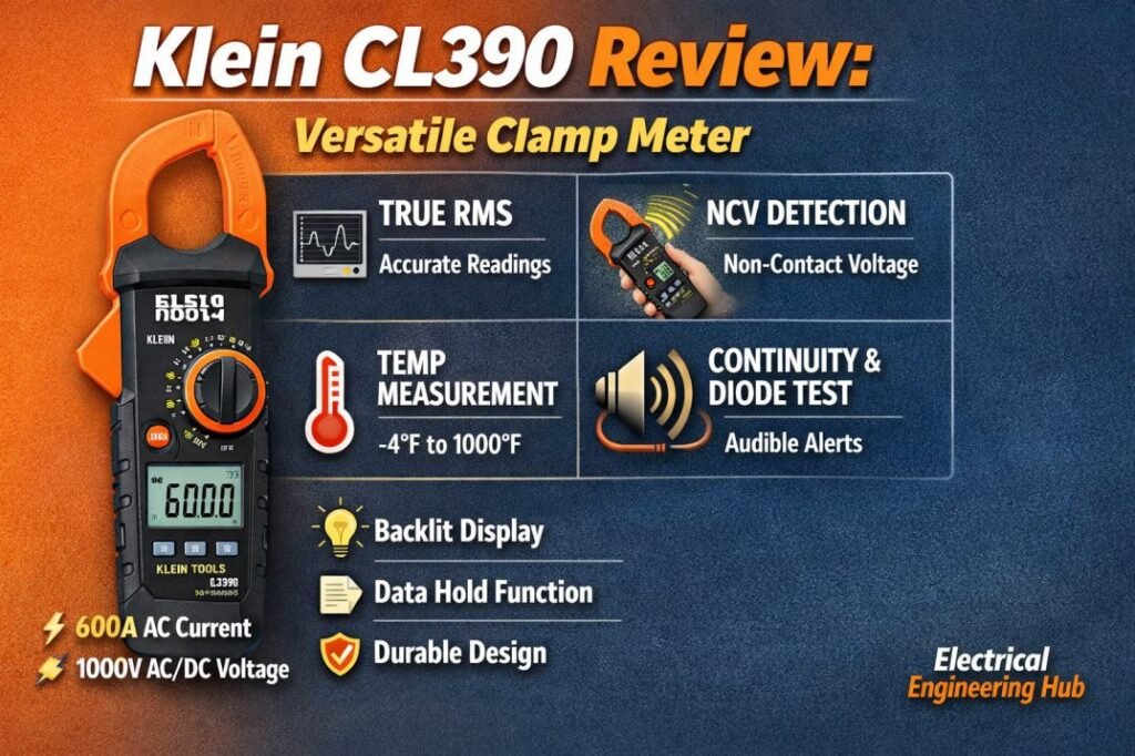 Klein CL390 Review Versatile Clamp Meter