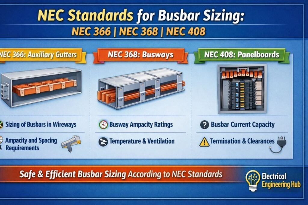 NEC Standards for Busbar Sizing: NEC 366, NEC 368, NEC 408 1 NEC Standards for Busbar Sizing NEC 366, NEC 368, NEC 408