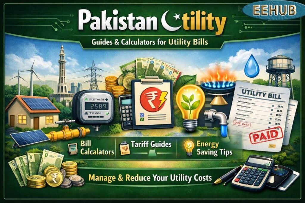 Pakistan Utility Guides & Calculators​