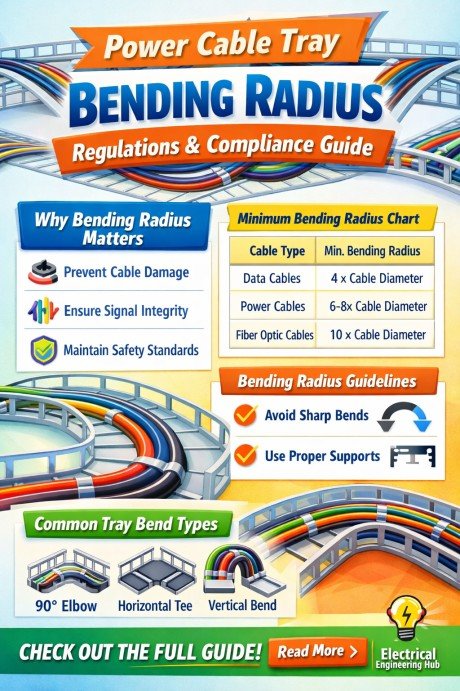 Power Cable Tray Bending Radius Regulations & Compliance Guide