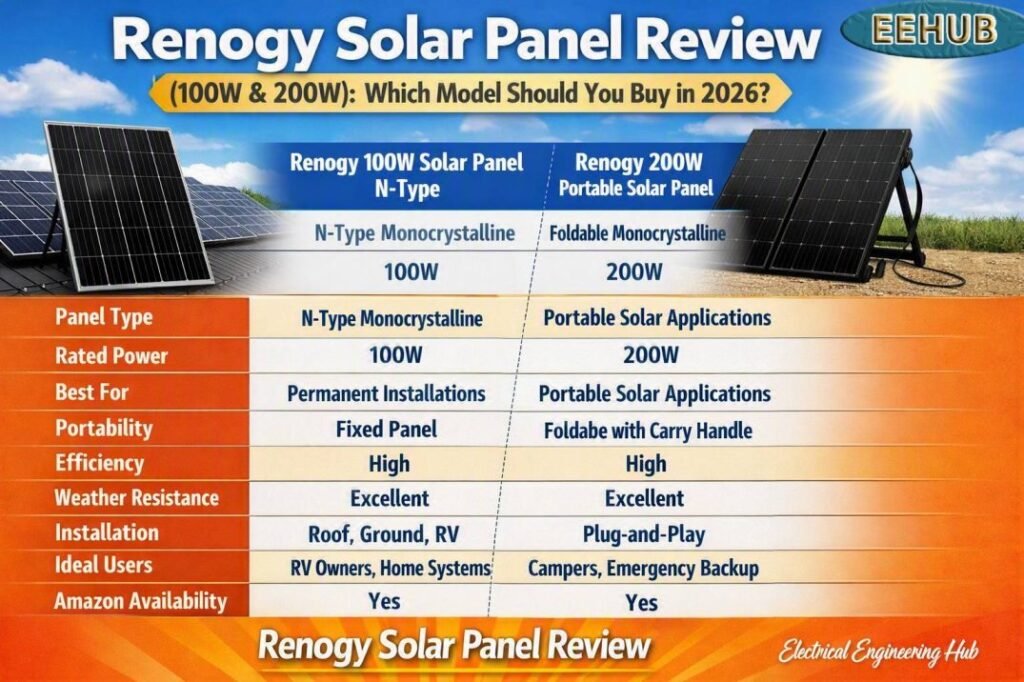 Renogy Solar Panel Review (100W & 200W) Buying Guide