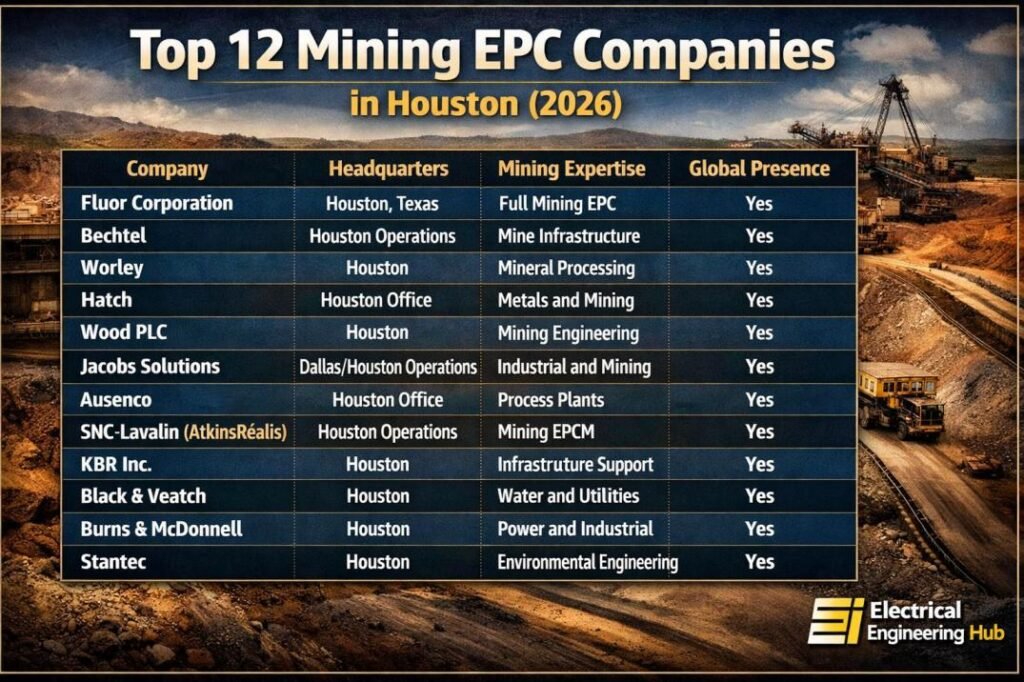 Top 12 Mining EPC Companies in Houston (2026)