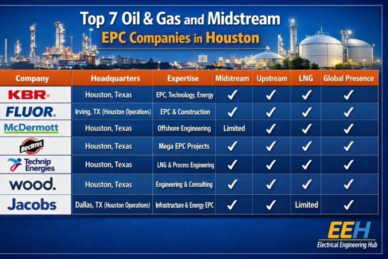 Top 7 Oil & Gas and Midstream EPC Companies in Houston