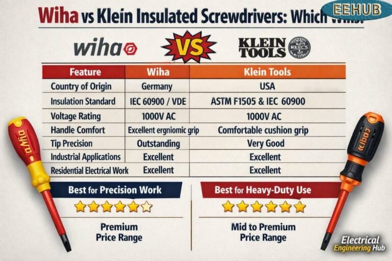 Wiha vs Klein Insulated Screwdrivers Which Wins