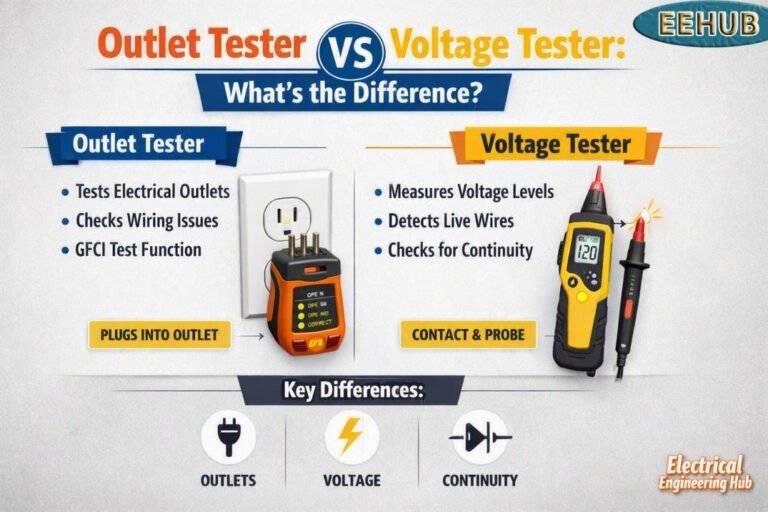 Outlet Tester vs Voltage Tester What's the Difference