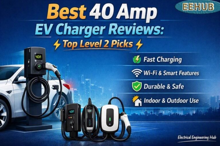 Best 40 Amp EV Charger Reviews Top Level 2 Picks