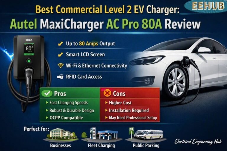 Best Commercial Level 2 EV Charger Autel MaxiCharger AC Pro 80A Review