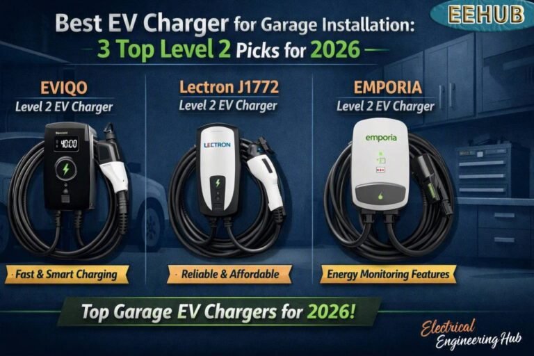 Best EV Charger for Garage Installation 3 Top Level 2 Picks for 2026