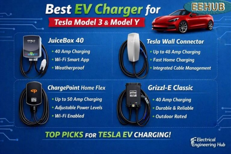 Best EV Charger for Tesla Model 3 & Model Y