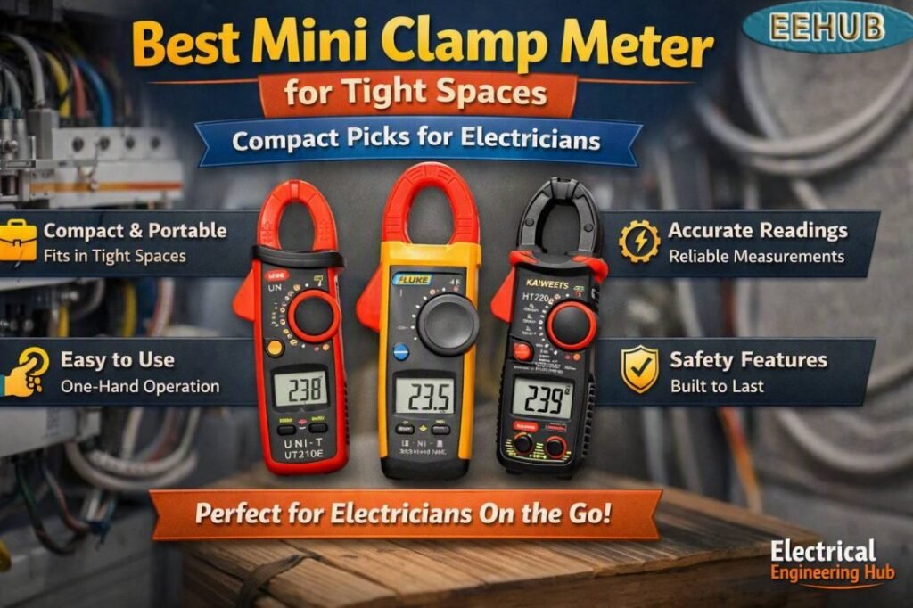 Best Mini Clamp Meter for Tight Spaces Compact Picks for Electricians