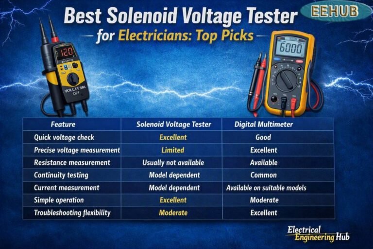 Best Solenoid Voltage Tester for Electricians Top Picks