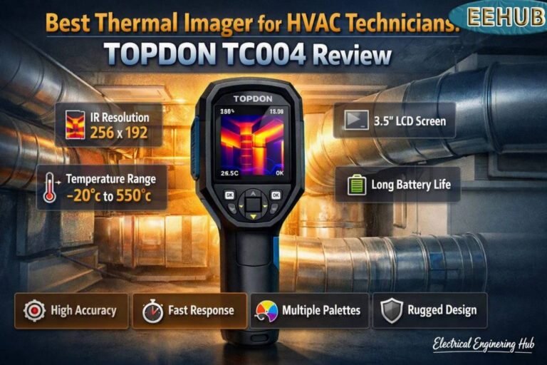 Best Thermal Imager for HVAC Technicians TOPDON TC004 Review