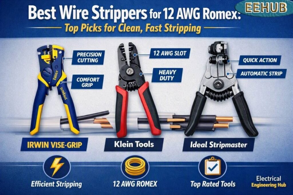 Best Wire Stripper for 12 AWG Romex: Top Picks for Clean, Fast Stripping 1 Best Wire Stripper for 12 AWG Romex Top Picks for Clean, Fast Stripping