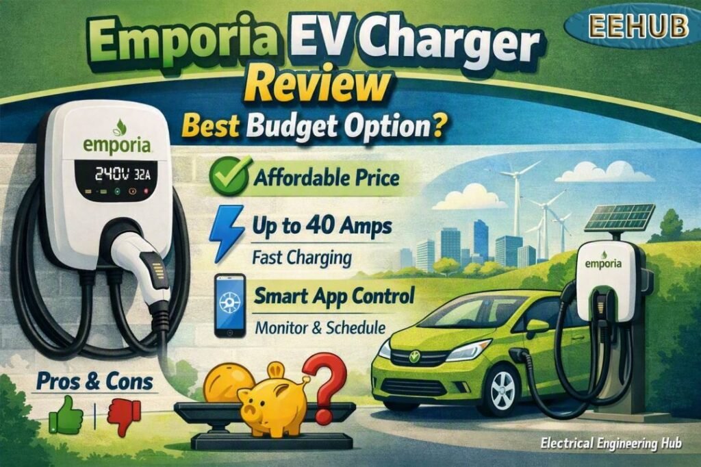 Emporia EV Charger Review: Best Budget Option? 1 Emporia EV Charger Review Best Budget Option