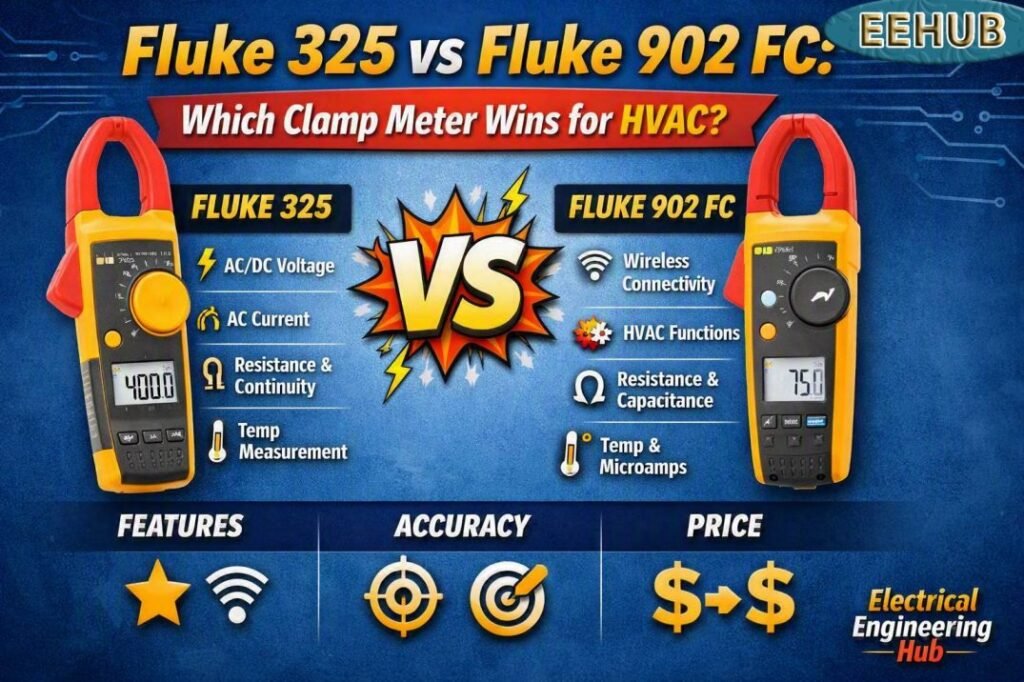 Fluke 325 vs Fluke 902 FC Which Clamp Meter Wins for HVAC