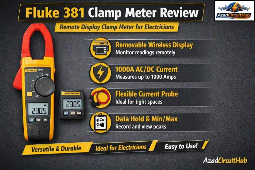 Fluke 381 Clamp Meter Review Remote Display Clamp Meter for Electricians