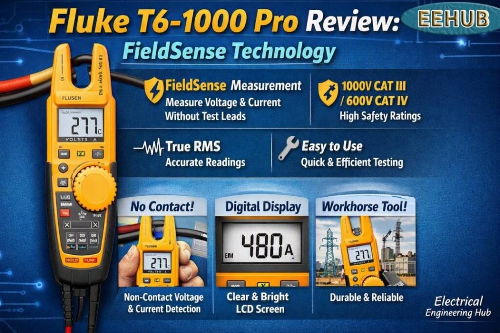 Fluke T6-1000 Pro Review FieldSense Technology, Features, Accuracy & Buying Guide