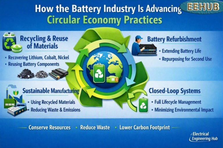 How the Battery Industry Is Advancing Circular Economy Practices