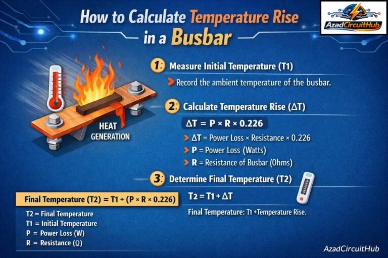 How to Calculate Temperature Rise in a Busbar 12 How to Calculate Temperature Rise in a Busbar