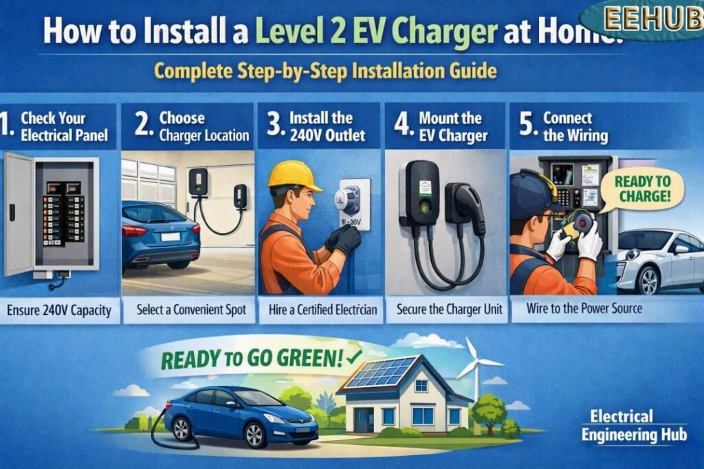 How to Install a Level 2 EV Charger at Home: Step-by-Step 1 How to Install a Level 2 EV Charger at Home Step-by-Step