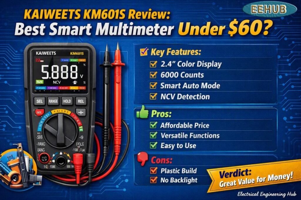 KAIWEETS KM601S Review Best Smart Multimeter Under $60