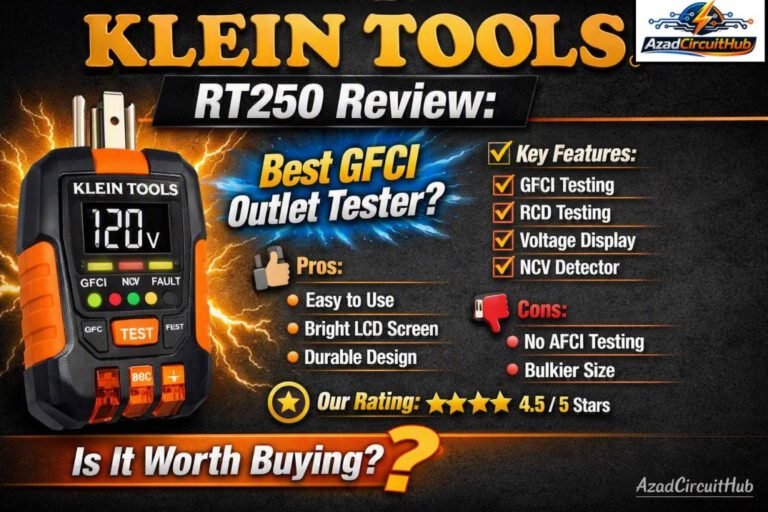 Klein Tools RT250 Review: Best GFCI Outlet Tester? 4 Klein Tools RT250 Review Best GFCI Outlet Tester