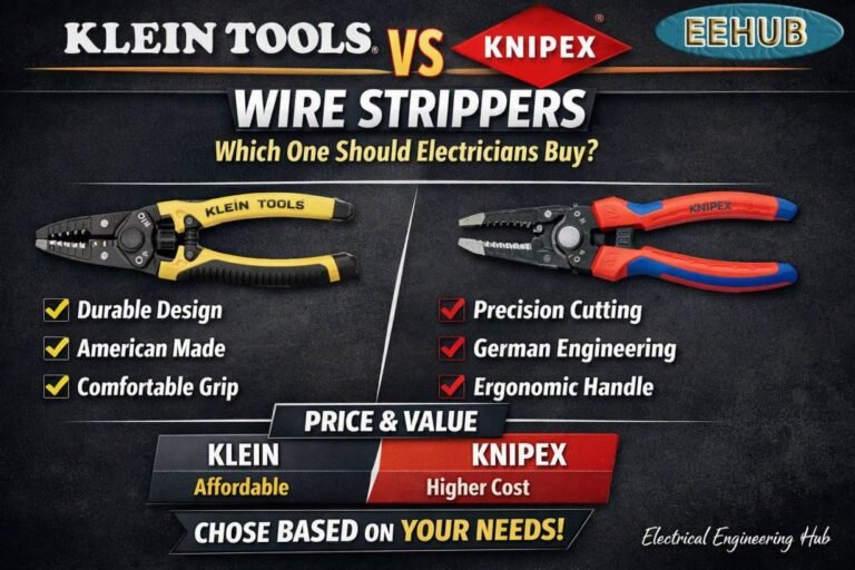 Klein Tools vs Knipex Wire Strippers: Which One Should Electricians Buy? 6 Klein Tools vs Knipex Wire Strippers Which One Should Electricians Buy