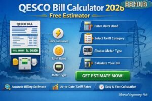 QESCO Bill Calculator 2026 - Free Estimator 2 QESCO Bill Calculator 2026 Free Estimator QESCO Bill Calculator 2026 - Free Estimator
