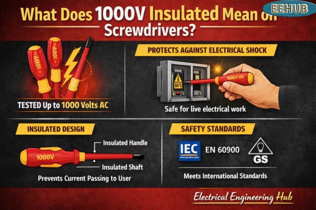 What Does 1000V Insulated Mean on Screwdrivers