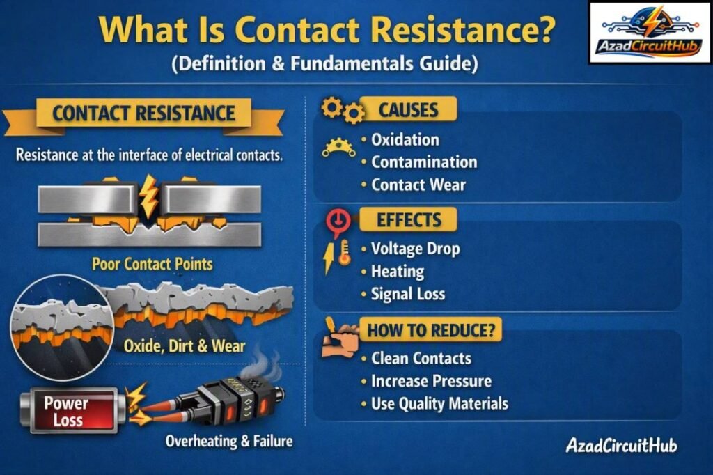 What Is Contact Resistance (Definition & Fundamentals Guide)