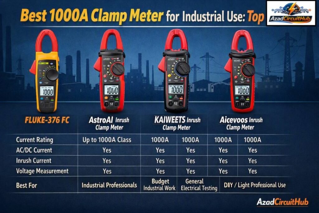 Best 1000A Clamp Meter for Industrial Use Top 4