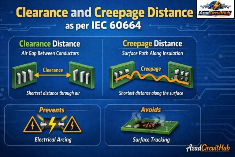 Clearance and Creepage Distance as per IEC 60664