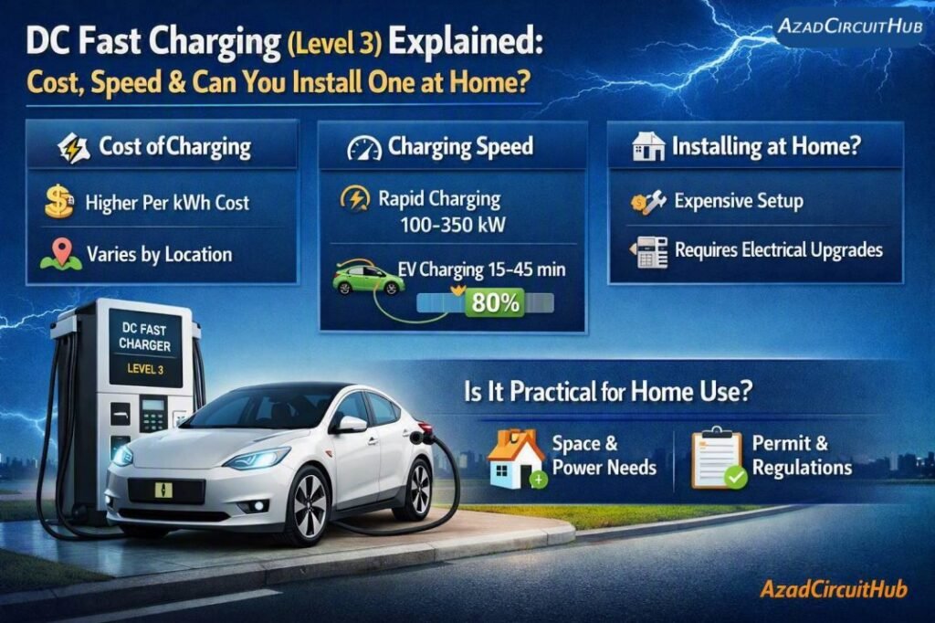 DC Fast Charging (Level 3) Explained Cost, Speed & Can You Install One at Home