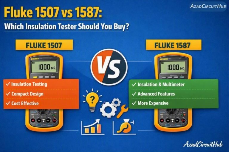 Fluke 1507 vs 1587: Which Insulation Tester Should You Buy? 1 Fluke 1507 vs 1587 Which Insulation Tester Should You Buy