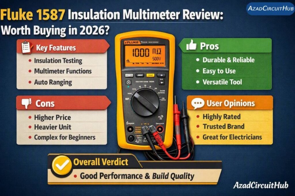 Fluke 1587 Insulation Multimeter Review Worth Buying in 2026

