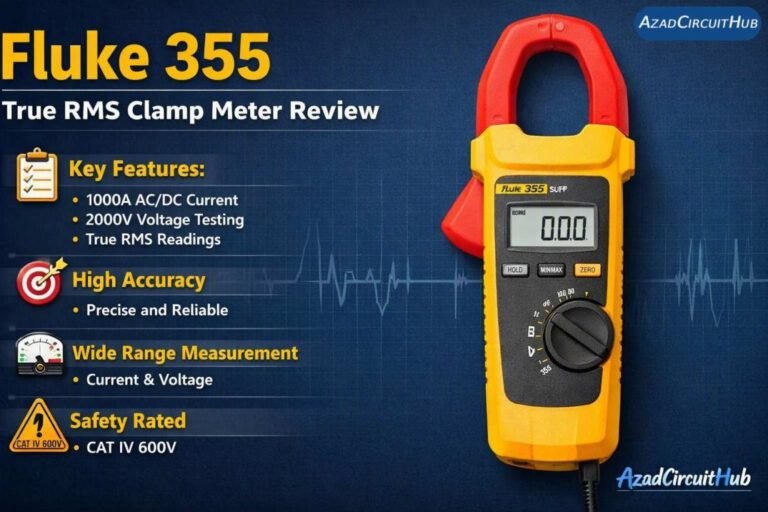 Fluke 355 True RMS Clamp Meter Review: Features, Accuracy & Buying Guide 3 Fluke 355 True RMS Clamp Meter Review Features, Accuracy & Buying Guide