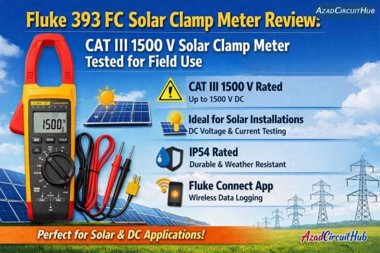 Fluke 393 FC Solar Clamp Meter Review: CAT III 1500 V Solar Clamp Meter Tested for Field Use 6 Fluke 393 FC Solar Clamp Meter Review CAT III 1500 V Solar Clamp Meter Tested for Field Use