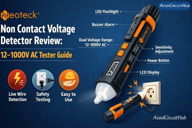 Neoteck Non Contact Voltage Detector Review: 12–1000V AC Tester Guide 4 Neoteck Non Contact Voltage Detector Review 12–1000V AC Tester Guide