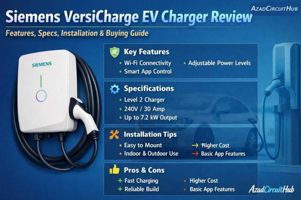 Siemens VersiCharge EV Charger Review Features, Specs, Installation & Buying Guide