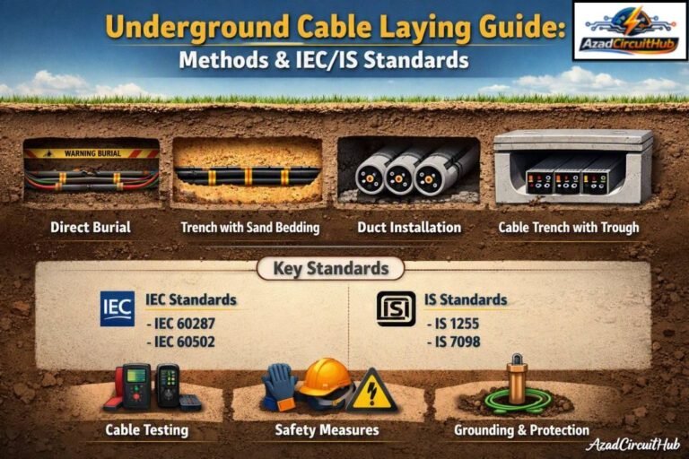 Underground Cable Laying Guide Methods & IECIS Standards