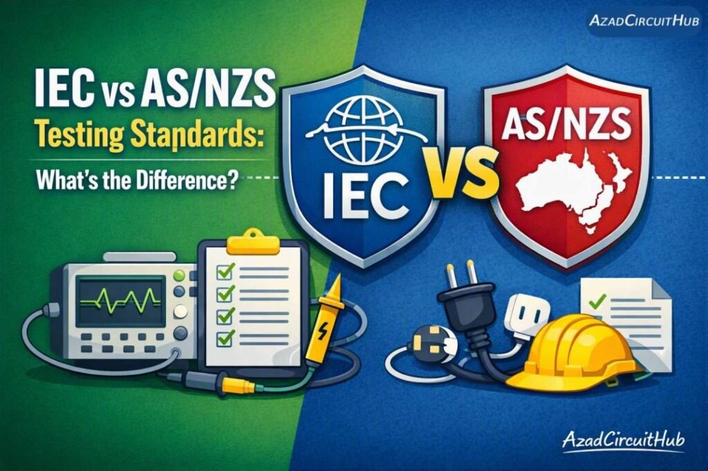 IEC vs AS/NZS Testing Standards: Best Guide 1 IEC vs AS/NZS Testing Standards What's the Difference